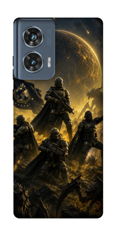 Чохол на Motorola Edge 50 HELLDIVERS ver.2 фото 1 з 1