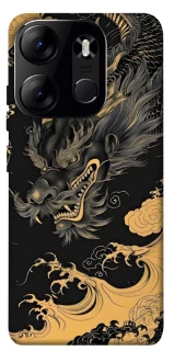 Чохол на Tecno Spark Go 2023 gold dragon фото 1 з 1
