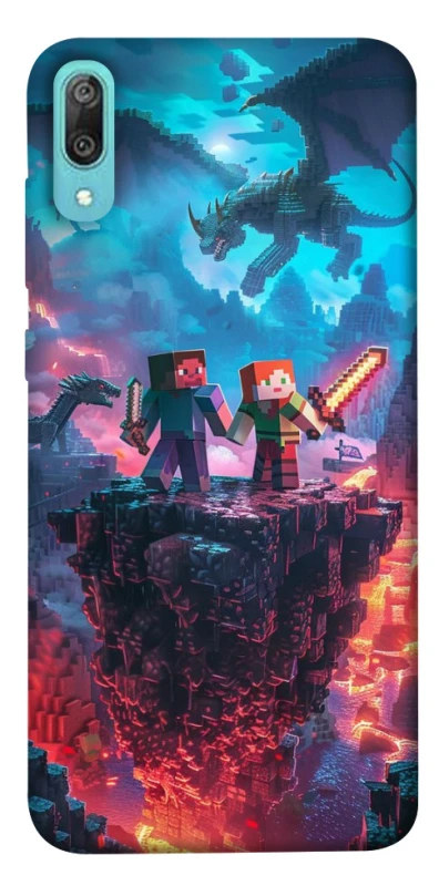 Чохол на Huawei Y6 Pro (2019) Minecraft v3 фото 1 з 1