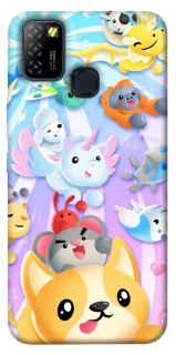 Чехол на Infinix Hot 10 Lite Adopt Me Rainbow Pet Parade фото 1 из 1
