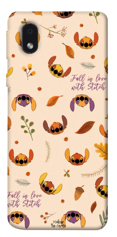 Чохол на Samsung Galaxy M01 Core / A01 Core Fall in love with Stitch фото 1 з 1