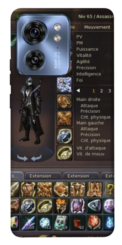 Чохол на Motorola Edge 40 Character Menu ver.1 фото 1 з 1