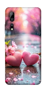 Чохол на ZTE Axon 10 Pro Pink heart фото 1 з 1