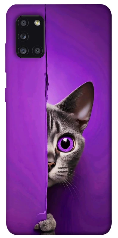 Чохол на Samsung Galaxy A31 Кіт-підглядач фото 1 з 1