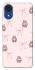 Чохол на Samsung Galaxy A03 Core Pink bows and Labubus фото 1 з 1