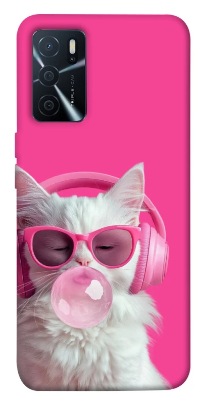 Чохол на Oppo A16s / A16 Pink kitty фото 1 з 1