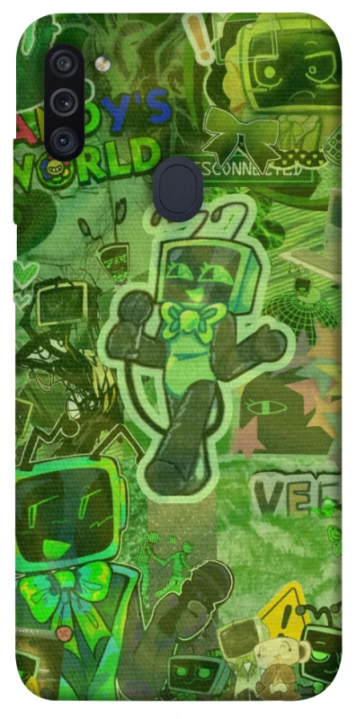Чохол на Samsung Galaxy M11 Dandysworld tv green theme фото 1 з 1