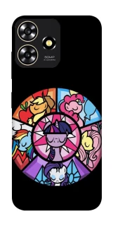 Чехол на ZTE Blade A73 4G My Little Pony ver.4 фото 1 из 1