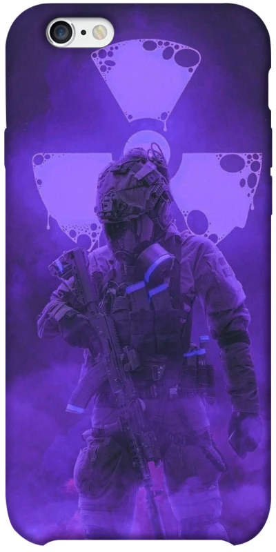 Чохол на Apple iPhone 6/6s plus (5.5") Радіація v6 фото 1 з 1