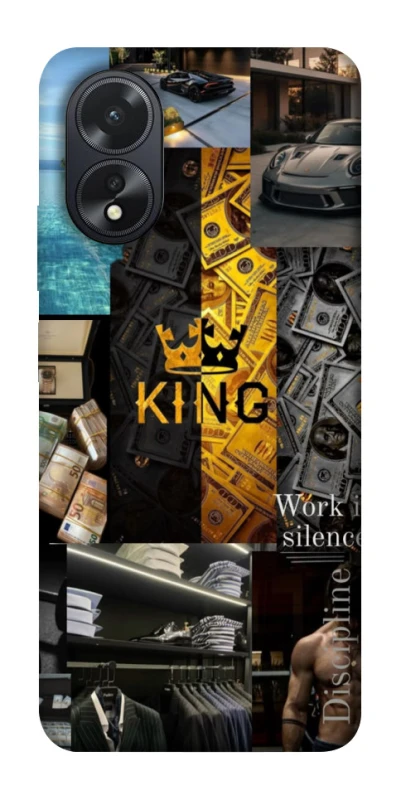 Чехол на Oppo A18 King collage фото 1 из 1
