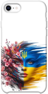 Чохол на Apple iPhone SE (2020) Flowering Ukraine фото 1 з 1