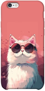 Чохол на Apple iPhone 6/6s plus (5.5") Сat with glasses фото 1 з 1