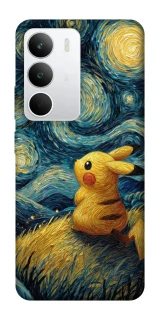Чохол на Realme C71 Pikachu and Van Gogh фото 1 з 1