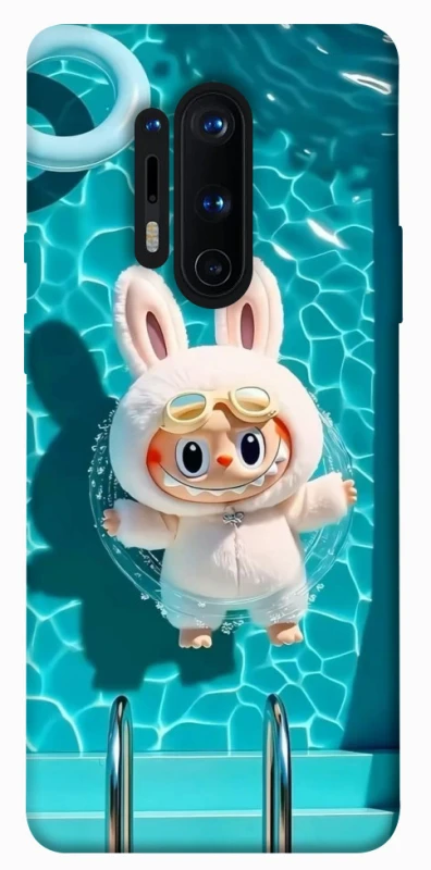 Чехол на OnePlus 8 Pro Labubu in the pool ver.2 фото 1 из 1