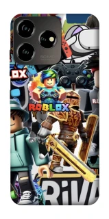 Чохол на ZTE Blade V50 Design 4G Roblox collage ver.1 фото 1 з 1