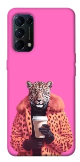 Чохол на Oppo Reno 5 4G Леопард з кавою фото 1 з 1