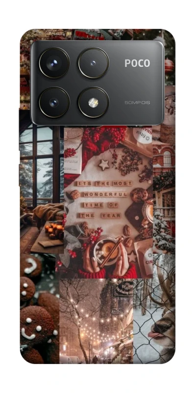 Чохол на Xiaomi Poco F6 Pro Christmas spirit ver.3 фото 1 з 1