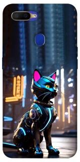 Чохол на Oppo A5s Cyber cat фото 1 з 1