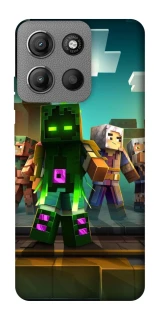 Чехол на Motorola Moto G15 4G Minecraft dungeon фото 1 из 1