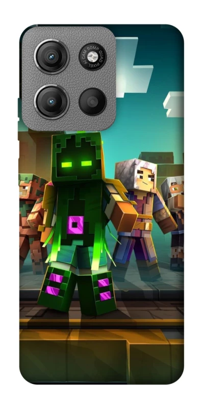 Чохол на Motorola Moto G15 Power Minecraft dungeon фото 1 з 1