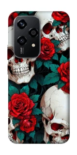 Чохол на Honor 200 Lite skull and rose фото 1 з 1