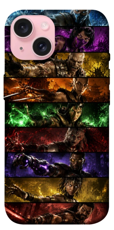 Чехол на Apple iPhone 15 (6.1") Mortal Kombat ver.5 фото 1 из 1