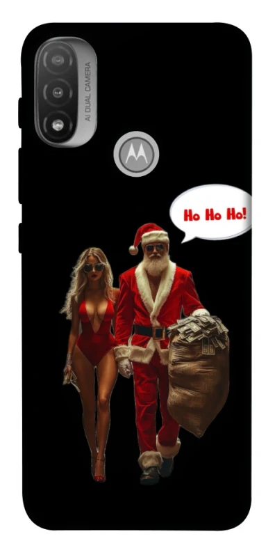 Чохол на Motorola Moto E20 Bad Santa фото 1 з 1