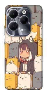 Чехол на Infinix Hot 40 Pro Like a cat фото 1 Чехол на Infinix Hot 40 Pro Like a cat фото 1 из 1