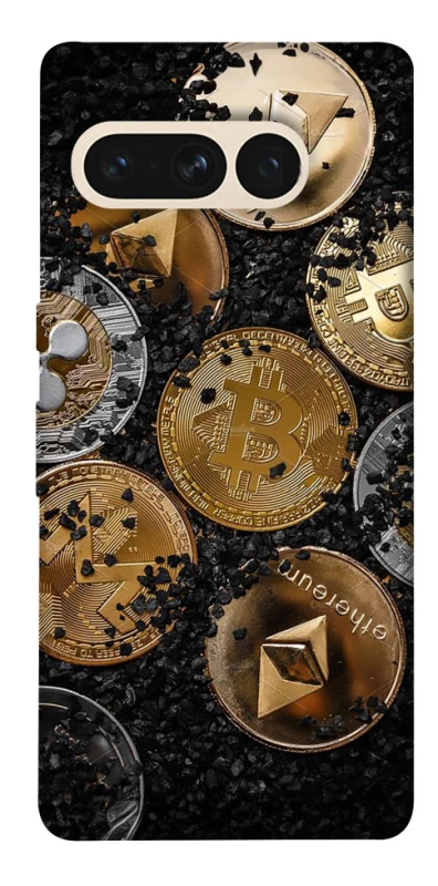 Чохол на Google Pixel 7 Pro Many coins v2 фото 1 з 1