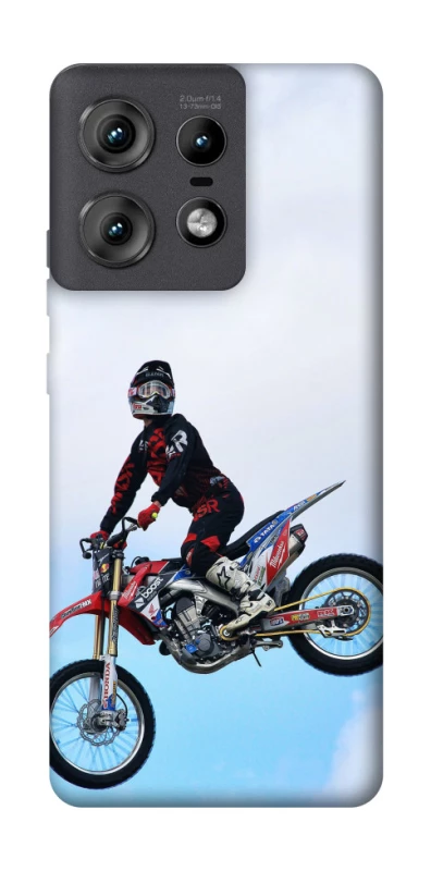 Чохол на Motorola Edge 50 Pro Мотокрос фото 1 Чохол на Motorola Edge 50 Pro Мотокрос фото 1 з 1