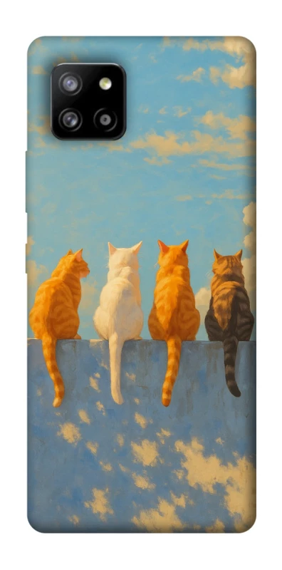 Чехол на Samsung Galaxy A42 5G cats on wall фото 1 Чехол на Samsung Galaxy A42 5G cats on wall фото 1 из 1