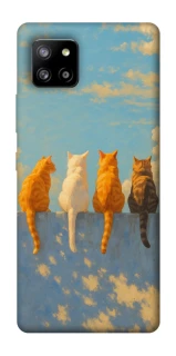 Чехол на Samsung Galaxy A42 5G cats on wall фото 1 Чехол на Samsung Galaxy A42 5G cats on wall фото 1 из 1