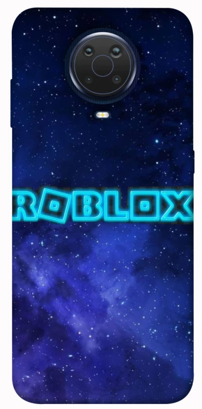 Чохол на Nokia G20 / G10 / 6.3 Roblox Space Logo Blue фото 1 з 1