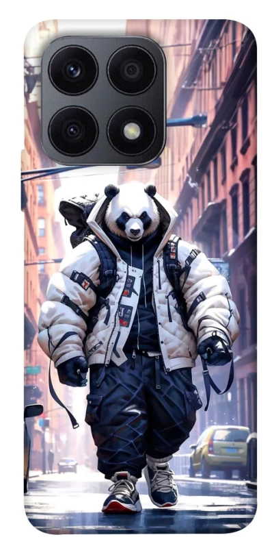 Чехол на Huawei Honor X8a Панда курьер фото 1 из 1