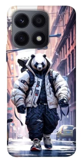 Чехол на Huawei Honor X8a Панда курьер фото 1 из 1
