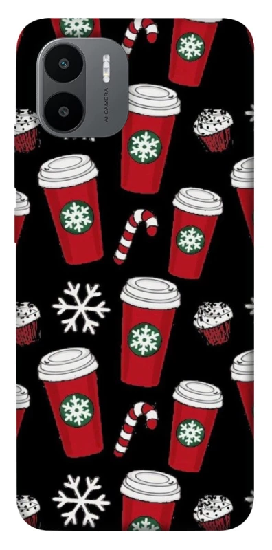 Чехол на Xiaomi Redmi A1+ / Poco C50 / A2+ Новогодний v40 фото 1 из 1