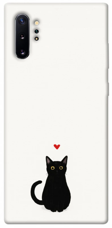 Чохол на Samsung Galaxy Note 10 Plus cat in love фото 1 Чохол на Samsung Galaxy Note 10 Plus cat in love фото 1 з 1