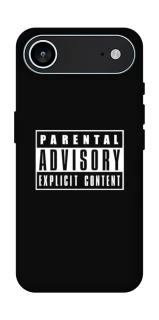 Чохол на Apple iPhone 17 Air (6.5") Parental Advisory Label фото 1 з 1