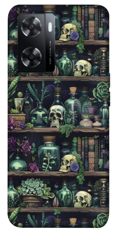 Чохол на Oppo A57s Bookshelf ver.1 фото 1 з 1