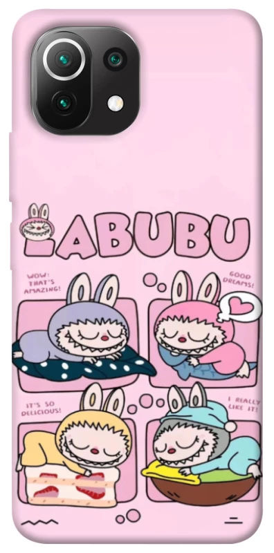 Чохол на Xiaomi Mi 11 Lite Labubu Dreams Collage фото 1 з 1