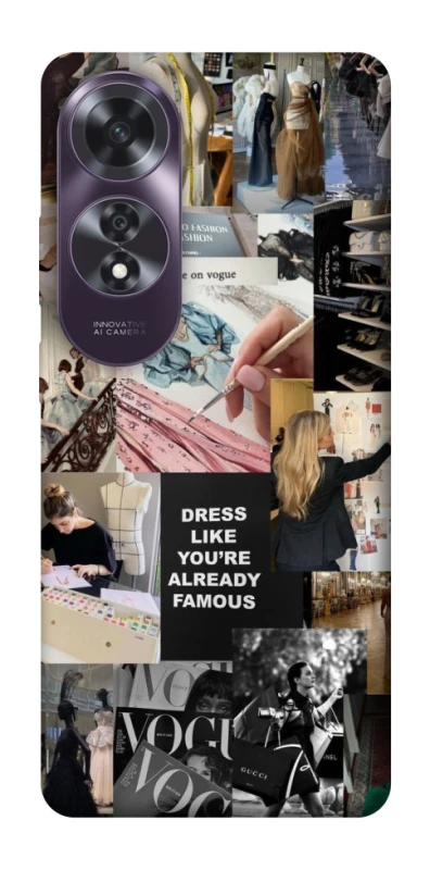 Чохол на Oppo A60 Fashion collage ver.11 фото 1 з 1