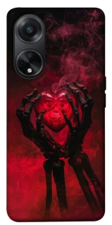 Чехол на Oppo A58 4G Heart in the hands of a skeleton фото 1 из 1