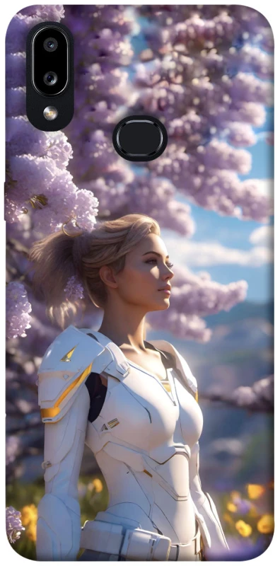 Чохол на Samsung Galaxy A10s Cyber space girl ver.1 фото 1 з 1