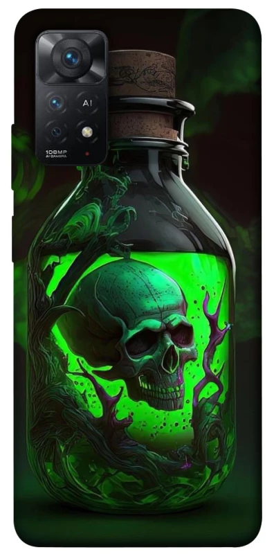 Чехол на Xiaomi Redmi Note 11 Pro 4G/5G Skull bottle фото 1 из 1