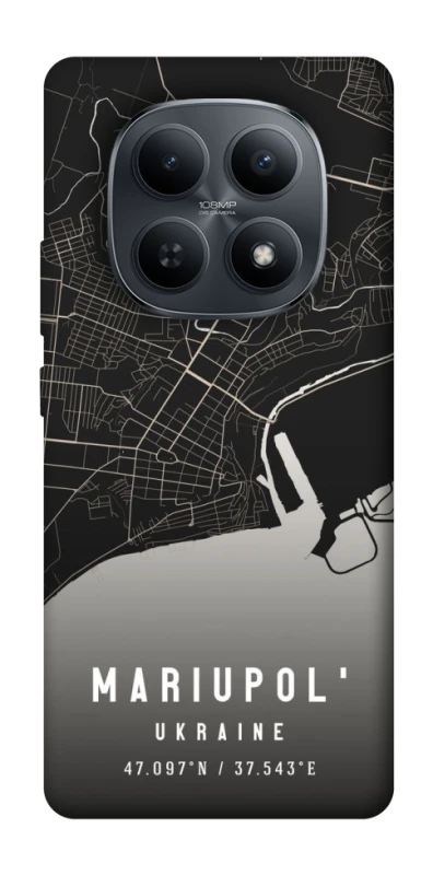 Чохол на Xiaomi Redmi Note 15 4G/5G (EU) Mariupol map фото 1 з 1