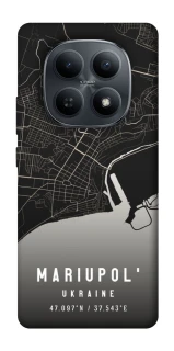 Чохол на Xiaomi Redmi Note 15 4G/5G (EU) Mariupol map фото 1 з 1