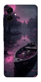 Чехол на Samsung Galaxy A06 Boat and flamingo фото 1 из 1