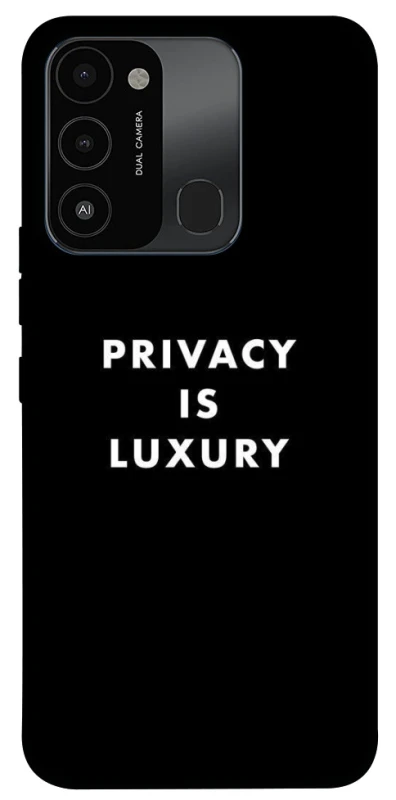 Чохол на TECNO Spark 8C Privacy is luxury фото 1 з 1