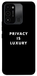 Чохол на TECNO Spark 8C Privacy is luxury фото 1 з 1