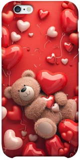 Чехол на Apple iPhone 6/6s plus (5.5") bear in hearts фото 1 из 1
